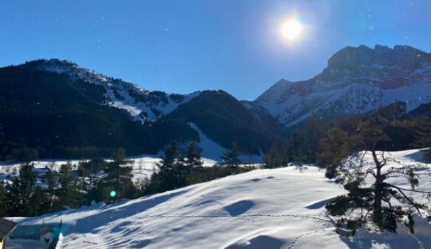 Petit Studio Mansarde 18 M2 Avec Navette Gratuit Aux Pistes De Ski Gresse en Vercors Bagian luar foto